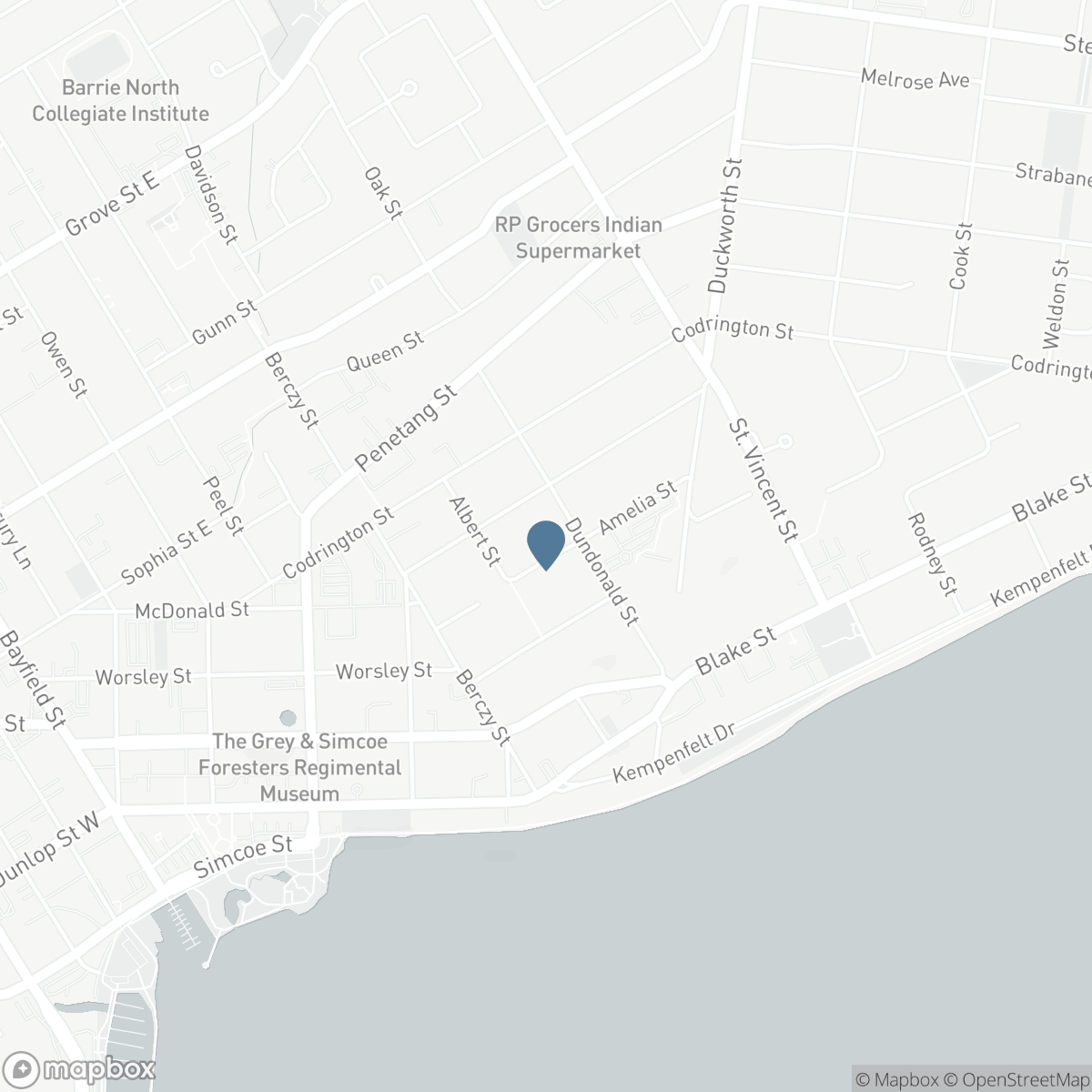 44 AMELIA STREET, Barrie, Ontario L4M 1M6